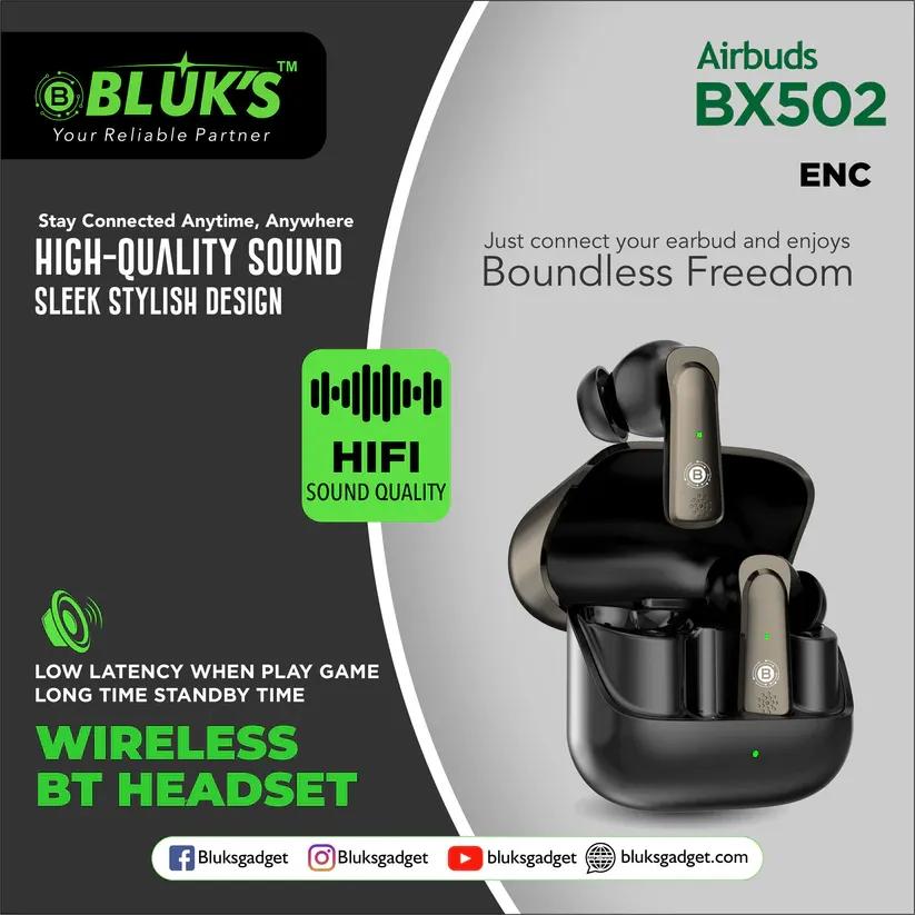 BX-502 AirBuds ENC blux's