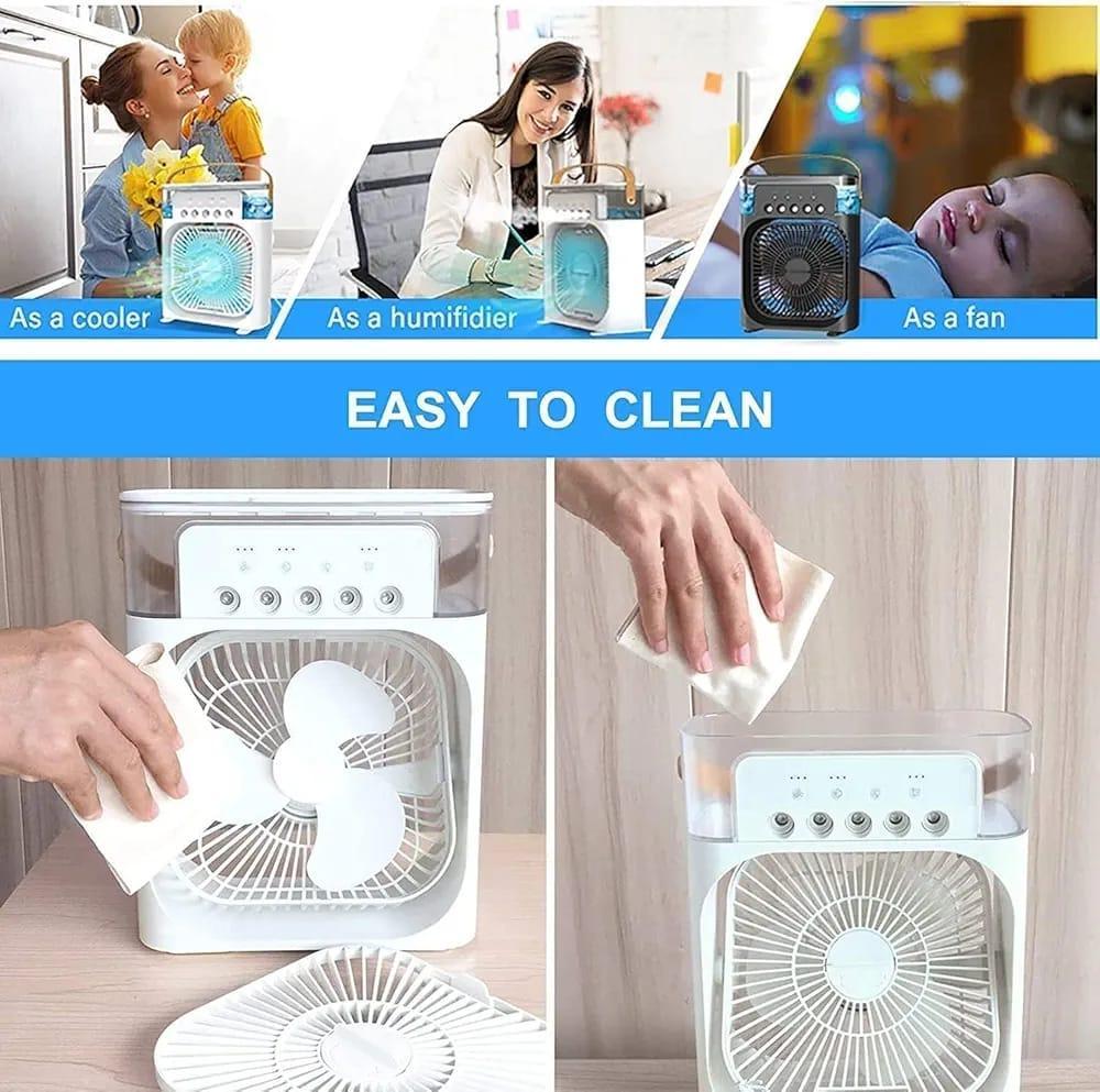 Mini Air Cooler with night light