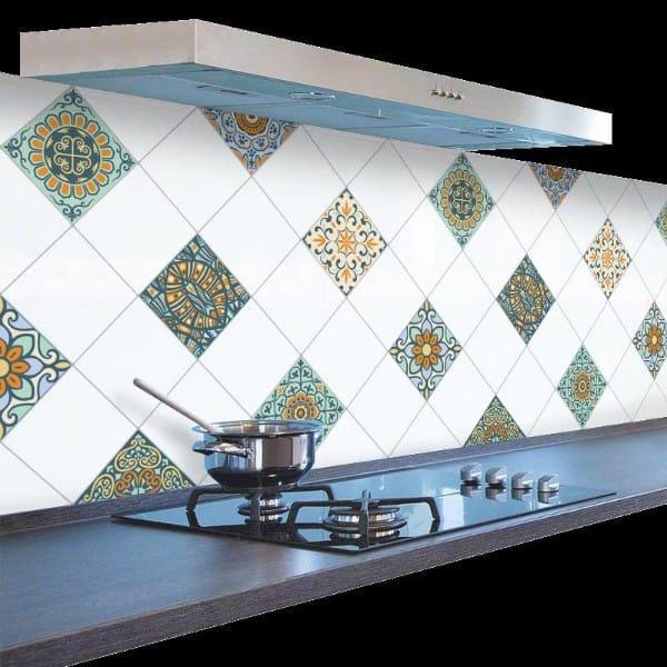 Heat Resistant Marble Sticker Sheet